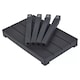image 7 of Black Weatherproof Plastic Garden Table