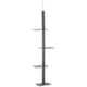 image 1 of PawHut 260cm Cat Tree Floor To Ceiling Adjustable Height