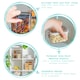 image 2 of Argon Tableware Food Storage Container - 1.8 Litre - White - Resuable Container Meal Prep Container Tub Tupperware Airtight Lid