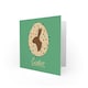 image 2 of Bunny Polka Dot Egg Easter Card