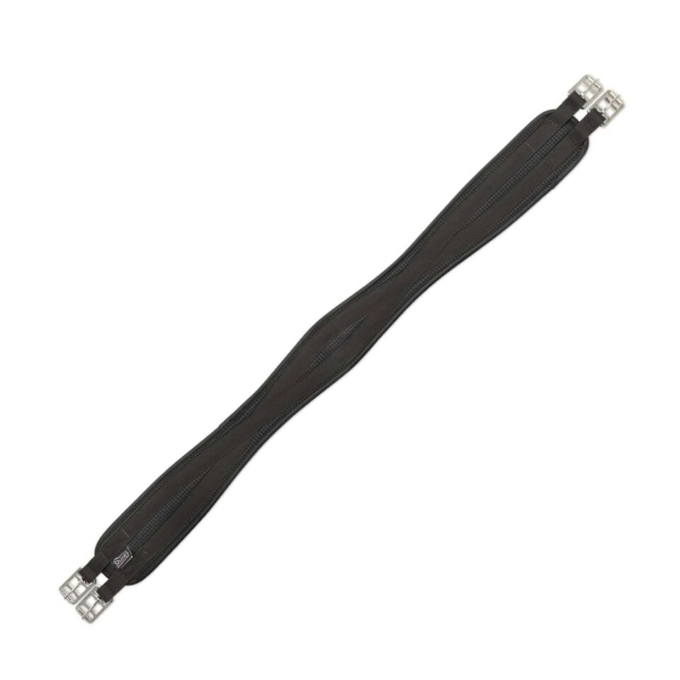 image 1 of Shires Anti-Chafe Horse Girth - Black - 56in
