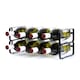 image 1 of Modular Wine Rack set of 2 Matte Black