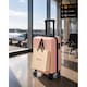 image 2 of Ezy Flo 20 Inch Cabin Hard Shell Suitcase Carry On Spinner Travel Luggage with Hook