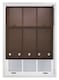 image 4 of FURNISHED Roller Blinds Daylight Round Eyelet Light Filtering Easy Fit Trimmable Window Blind | Brown | Mocha | (W) 215cm x (L) 165cm