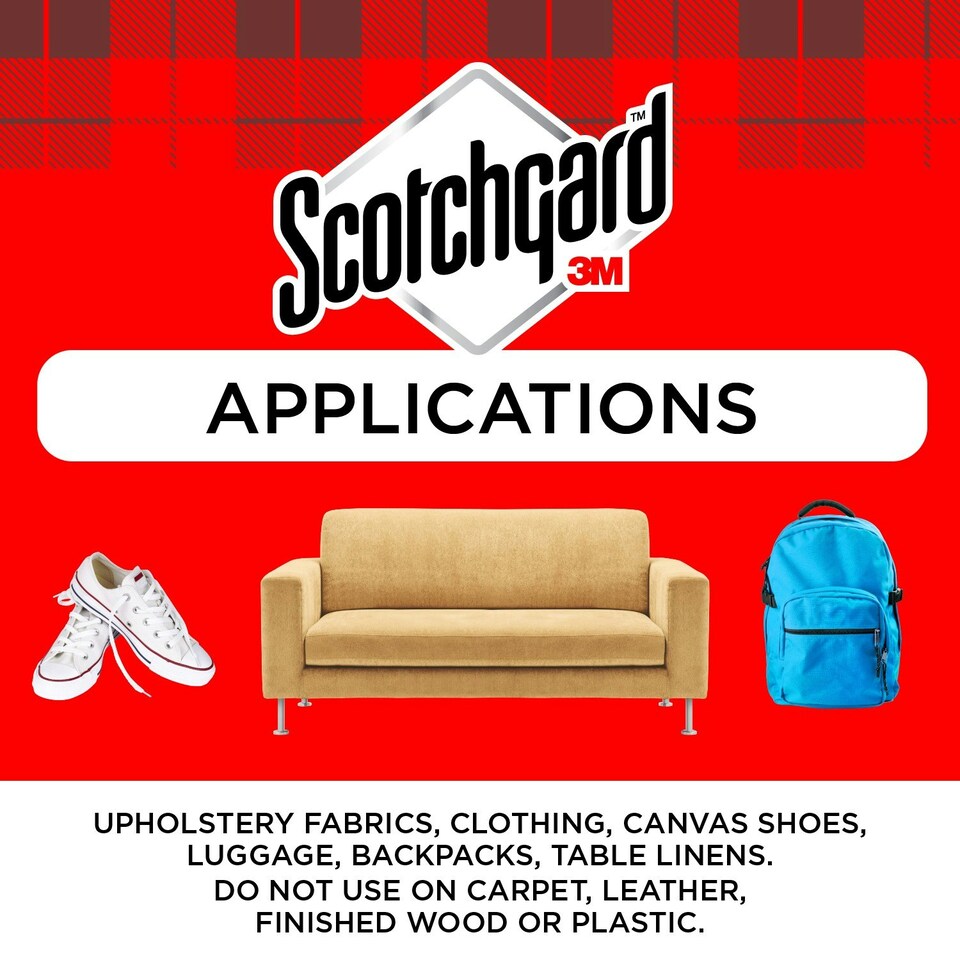 image 1 of 3 x Scotchgard Fabric Clothing Water Shield Repellent Waterproof Spray 400ml
