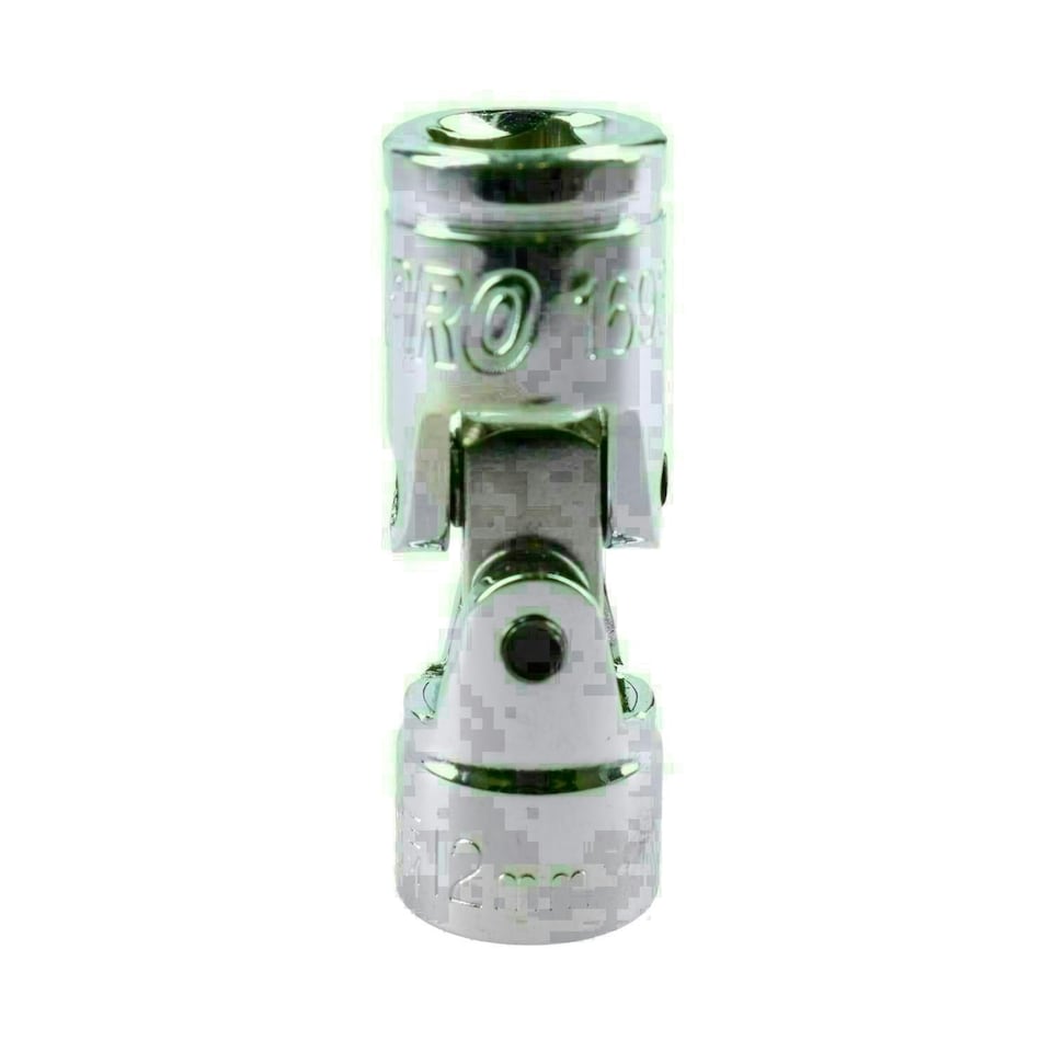 image 1 of 12mm Universal Joint Metric Socket 3/8" Drive 12 Point Flexible Wobble Knuckle