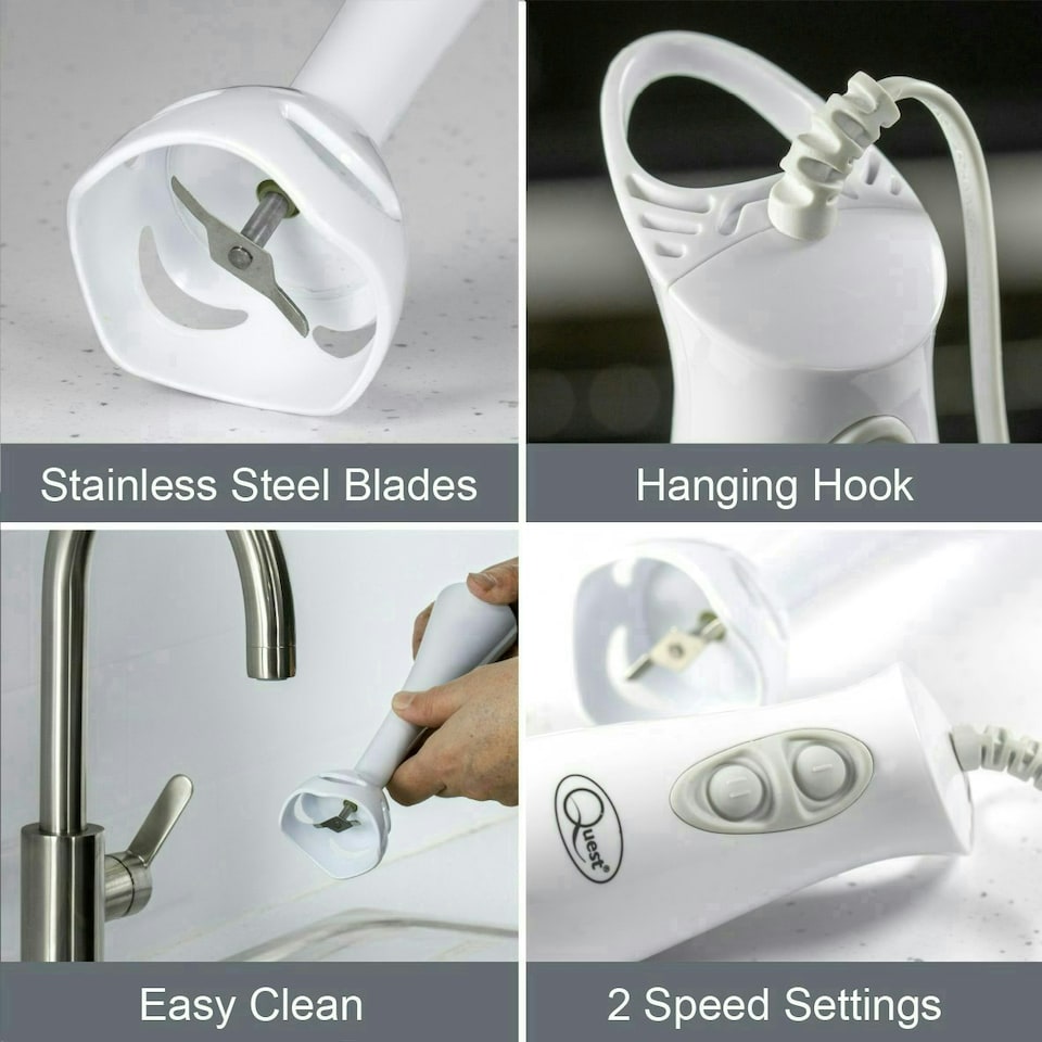 image 1 of Quest Handheld Stick Blender / 2 Speed Settings