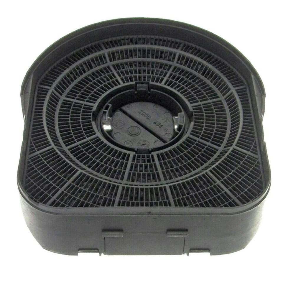 image 1 of SPARES2GO Carbon Filter Type 200 compatible with AEG Electrolux Arthur Martin Cooker Hood Extractor (Pack of 2 Filters)