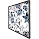 image 3 of Blue flower illustrations (Picture Frame) Grey | XS
