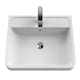image 5 of Floor Standing 2 Drawer Vanity Unit with Polymarble Basin - 800mm - Gloss White White