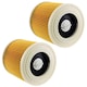 image 1 of SPARES2GO Cartridge Filter for Karcher MV2 NT27/1 NT27/1M VC6100 VC6200 Vacuum Cleaners (Pack of 2)