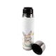 image 3 of Bunny & Dandelions Large Reusable Thermal Flask