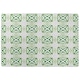 image 1 of Green extraordinary boho chic summer design (Rug) Green | Medium: 80x150cm