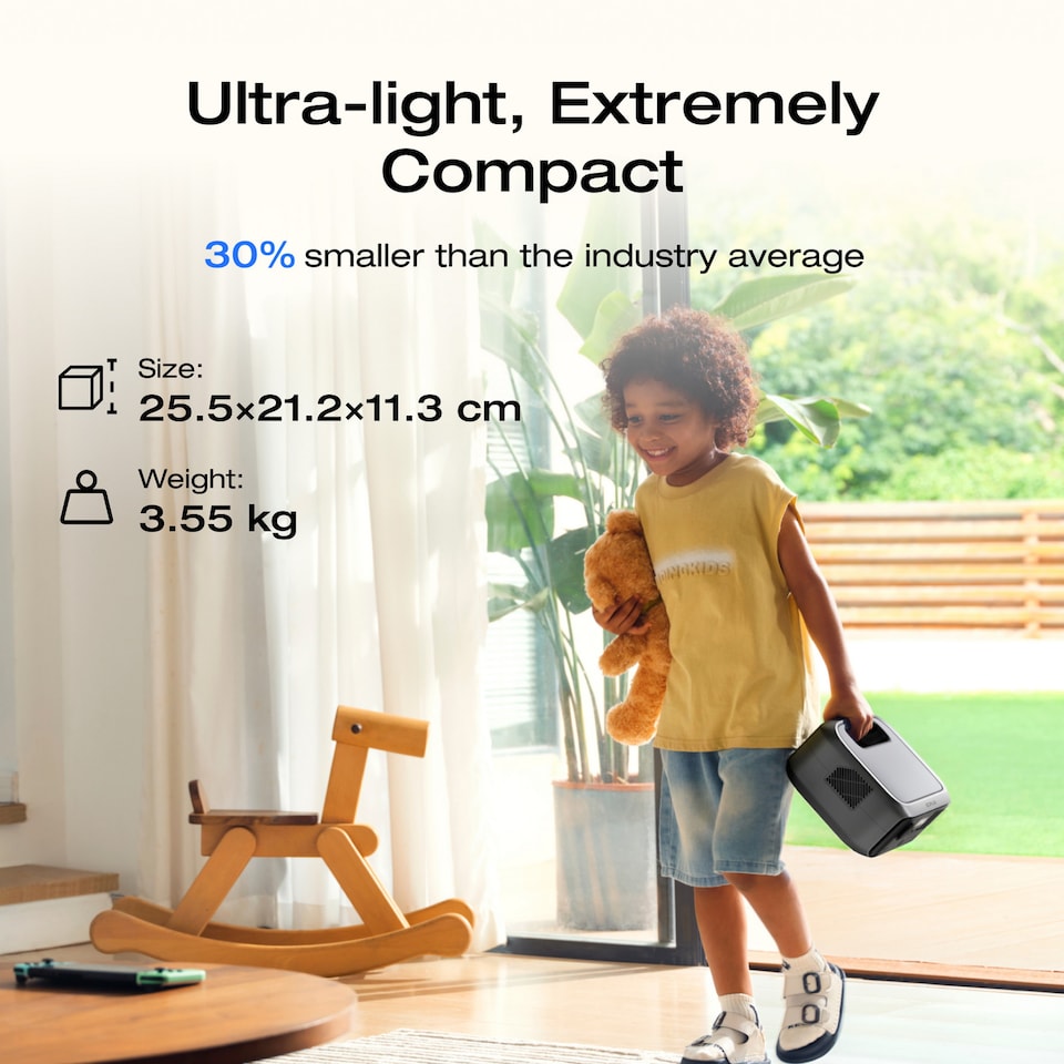 image 1 of EcoFlow River 3 UPS Portable Power Station with 245wh capacity & 600w max power output