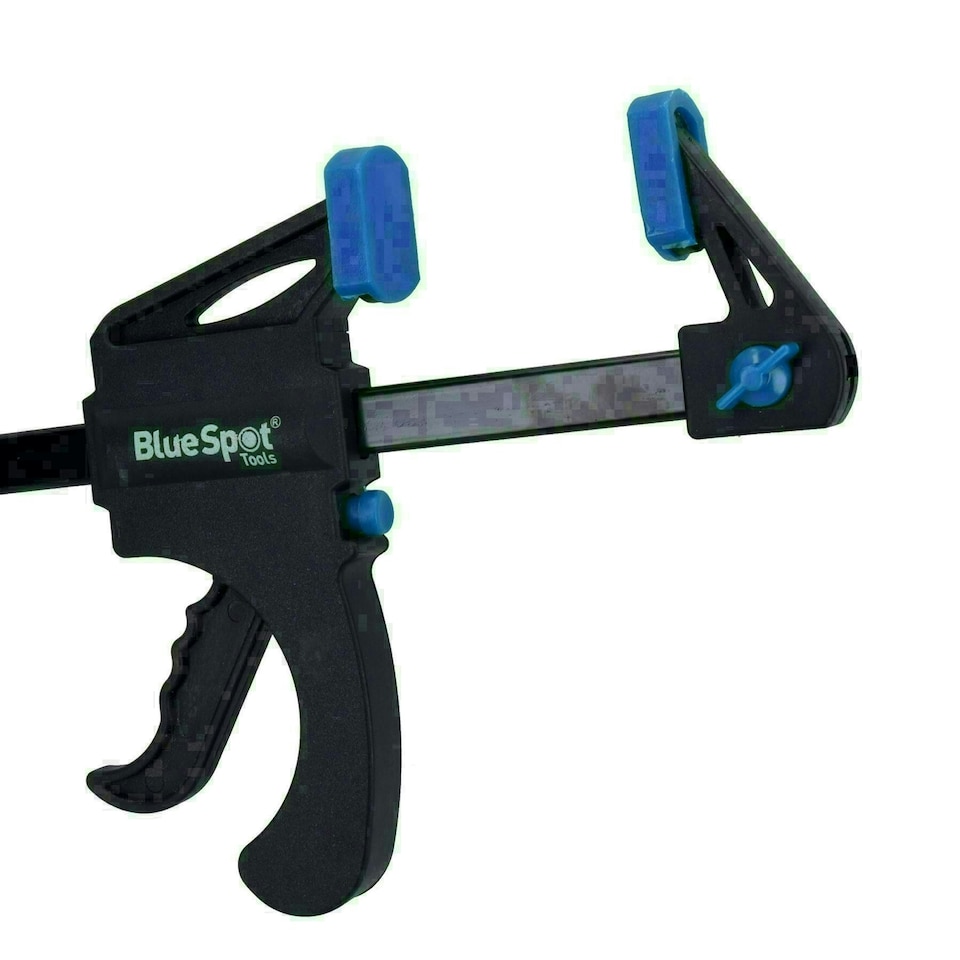 image 1 of 12" Quick Release Ratchet Rapid Bar Speed Clamp Holder Grip Spreader Fastener