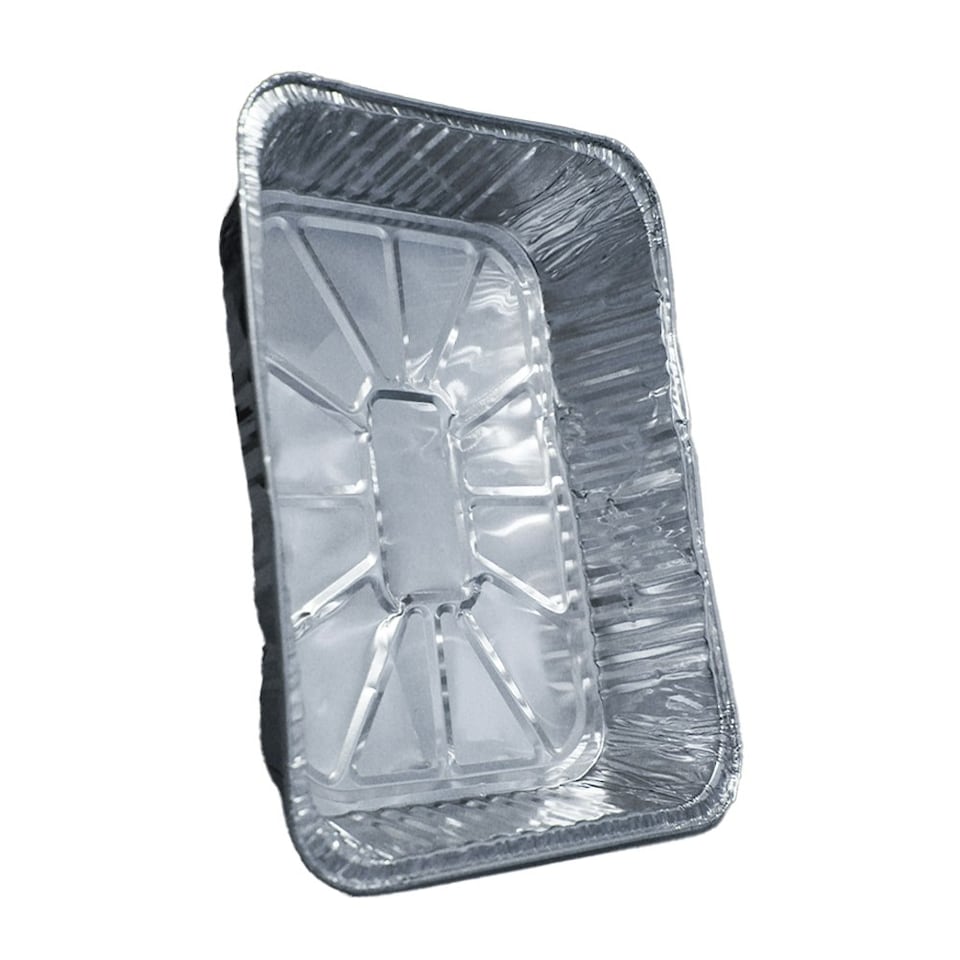 Caroline Half Steam Tray - Silver - 32.4 x 26.3 x 6.5cm