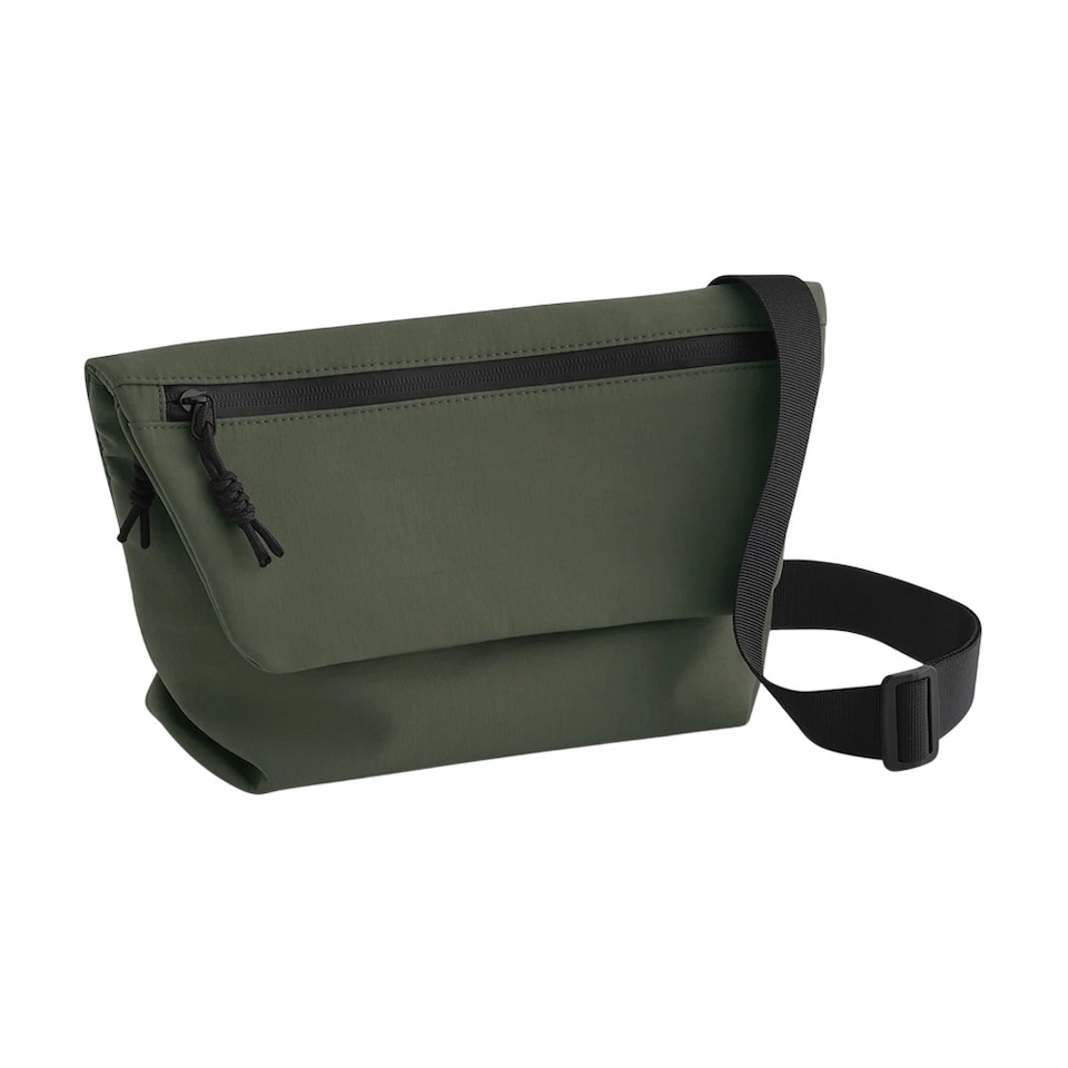 image 1 of Bagbase Minimal Lifestyle Mini Messenger Bag | Green | Pine Green | One Size | 1