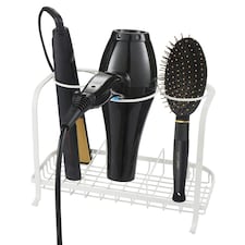 Freestanding Hair Dryer & Straighteners Holder Storage Stand Cable Tidy