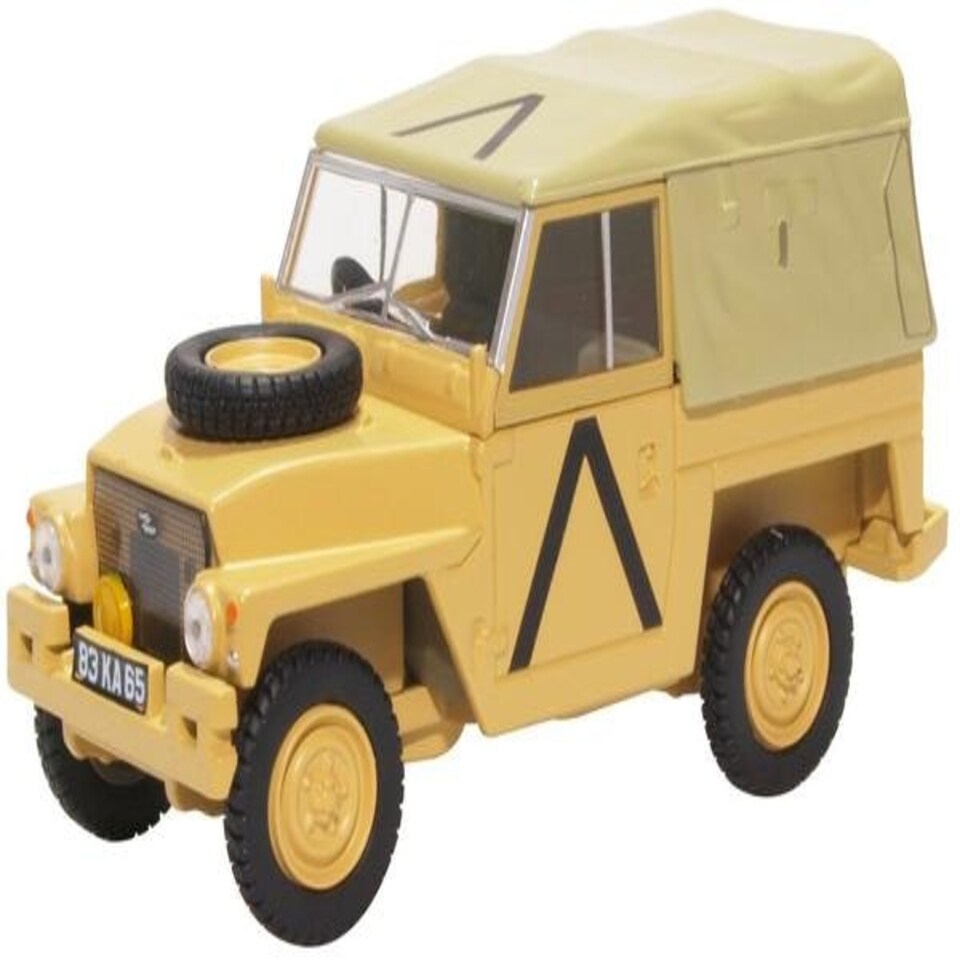 Oxford Diecast Land Rover Lightweight Gulf War