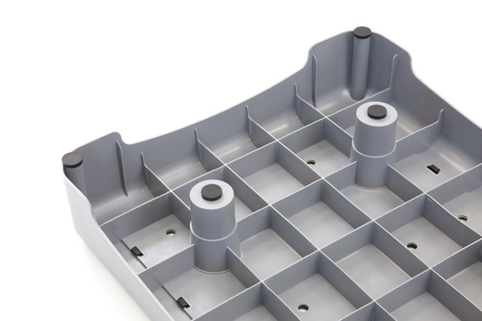 image 1 of The Ramp People Half Step 9cm - Outdoor Lightweight Plastic Mobility Step for Walking