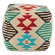image 4 of Interiors by Premier Cefena Multicolour Pouffe Multi