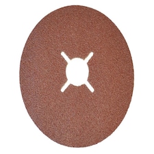 Faithfull Fibre Backed Sanding Discs 115Mm X 40G (Pack 25)