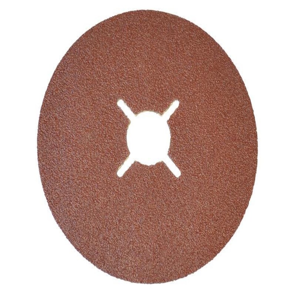 Faithfull Fibre Backed Sanding Discs 115Mm X 40G (Pack 25)