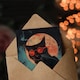 image 3 of Goggles Kitty Moon Cat Lover Vintage Pulp Sci Fi Halloween Card