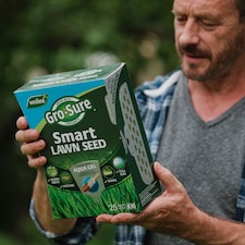 Gro-Sure Smart Lawn Seed with Aqua Gel coating for dry, shady & worn areas 250sqm