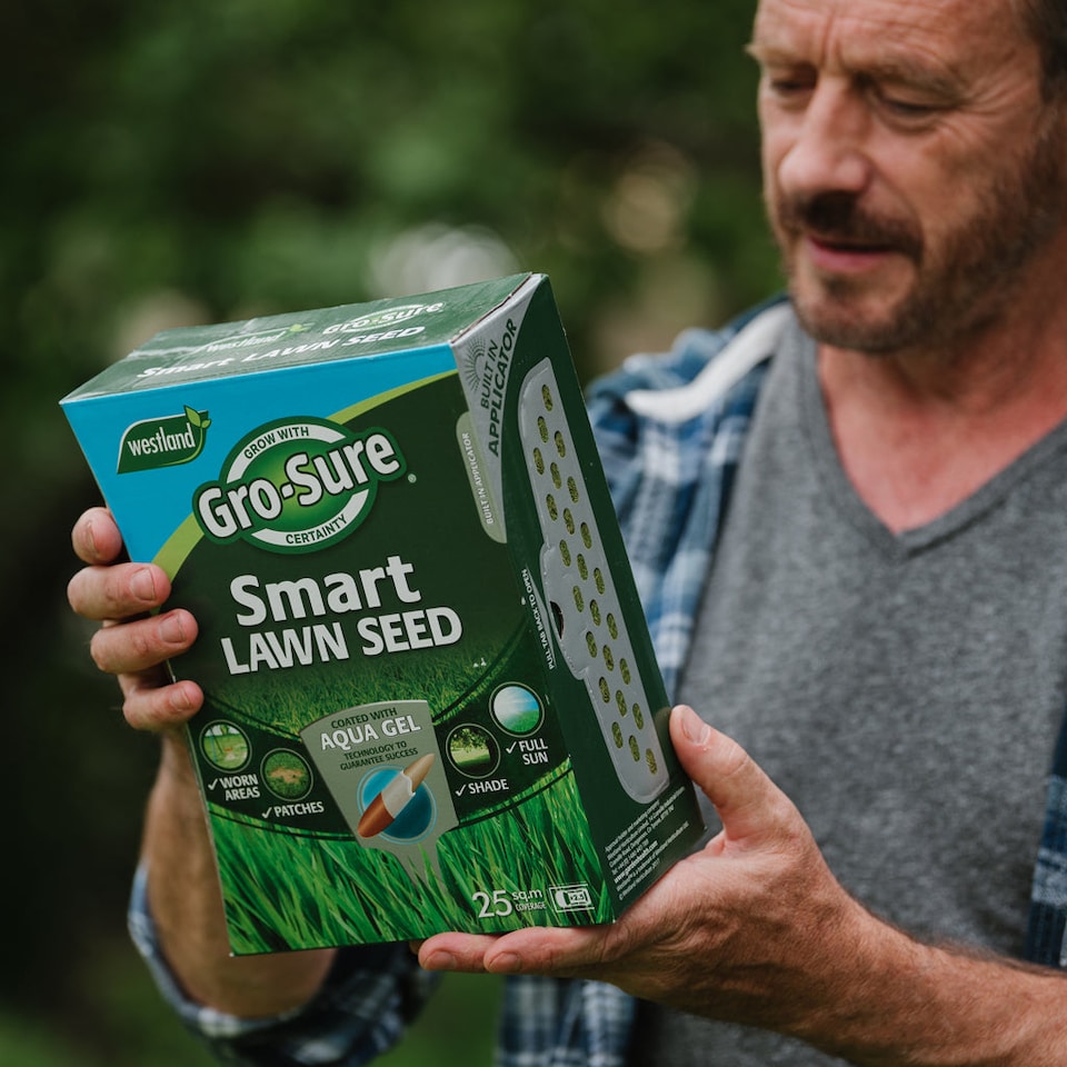 image 1 of Gro-Sure Smart Lawn Seed with Aqua Gel coating for dry, shady & worn areas 250sqm