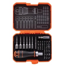 Bahco 59/S36BCR Ratcheting Coloured Bit Set, 36 Piece
