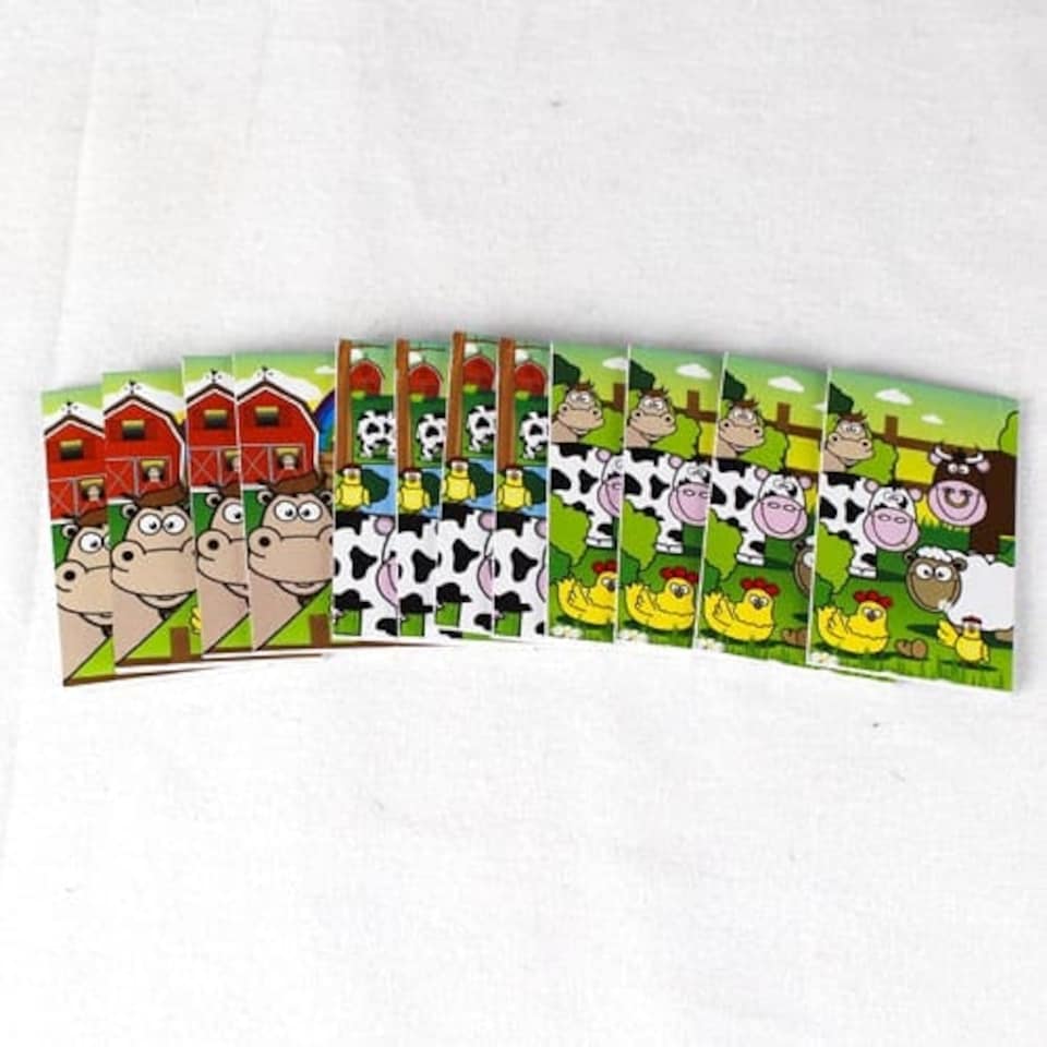 Assorted Farm Mini Notebooks - Pack of 12