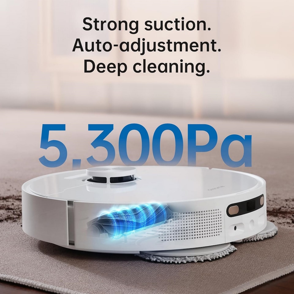 image 1 of Dreame L10s Ultra Gen 2 Robot Vacuum Cleaner & Mop, 5300Pa Self Cleaning Robot Vacuum, 3D Obstacle Detection, Hard Floor & Carpet
