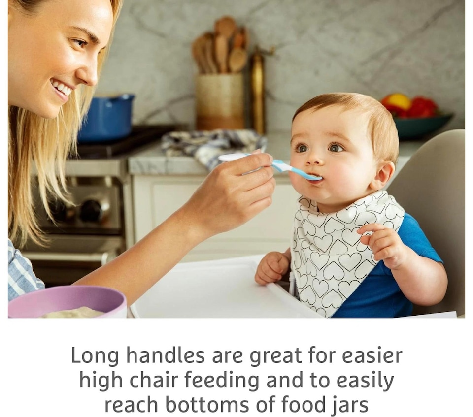 image 1 of Munchkin Soft Tip Baby Spoons Toddler Weaning Feeding Set BPA Free