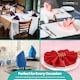 image 10 of 1pc Polyester Table Napkins, Wrinkle-Resistant Cloth Napkin - 20 Inch