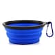 image 1 of Collapsible Silicone Bowl for Dogs - 350ml - Blue
