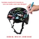 image 3 of Wipeout Dry Erase Kids Cycling Helmet - Black Gloss 5+