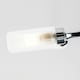 image 2 of ValueLights Claudia Modern 5 Way LED Silver Chrome Ceiling Light with Glass Shades - Supplied with 5 x 3W G9 LED Bulbs