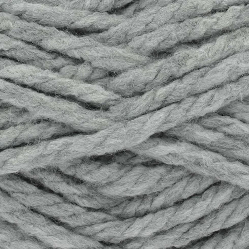 King Cole Grey Big Value BIG Super Chunky Yarn (Value Pack 5 x 250g Balls) For Crochet, Knitting - 75m per ball
