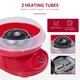 image 3 of HOMCOM Candy Floss Machine Electric Cotton Candy Maker Gadgetry 450W (Red)