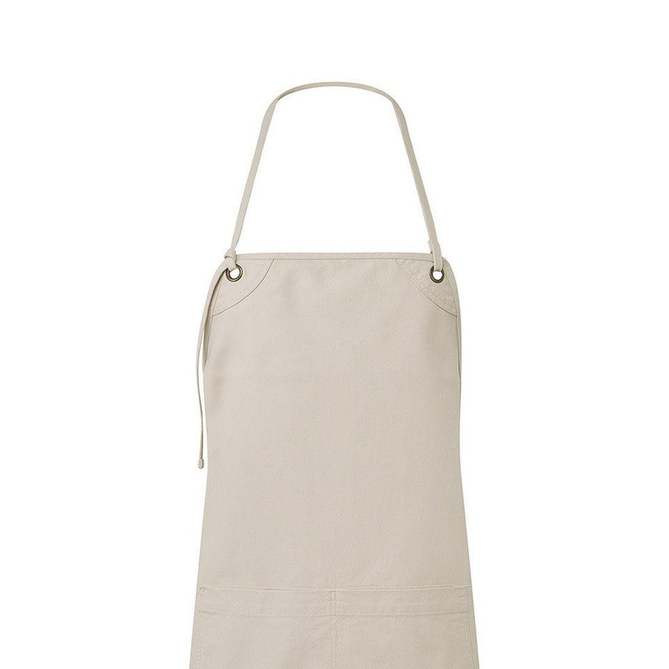 image 1 of Premier Unisex Adult Artisan's Choice Canvas Double Pocket Apron | Multi | Natural | One Size | 1