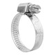 image 2 of KCT Universal 20-32mm Stanless Steel Clips for Hose Pipe - 2 Pack