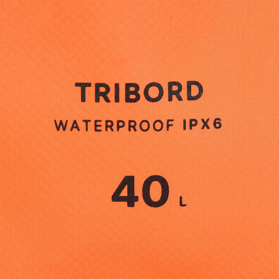 image 1 of Decathlon Waterproof bag IPX6 40 L orange