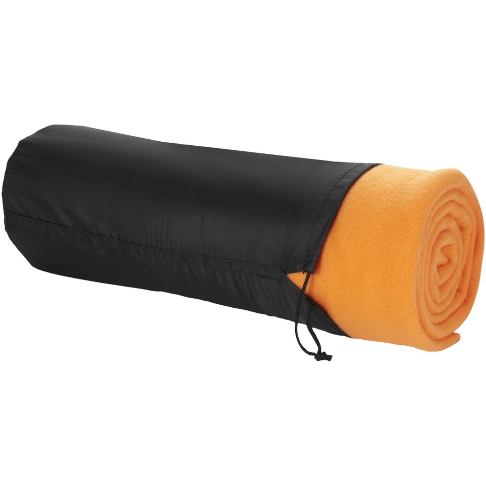 image 1 of Bullet Huggy Blanket And Pouch - Orange - 150 x 120 cm