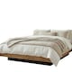 image 6 of Koping Double 4ft6 Gas Lift Ottoman Bed with Underbed Storage in Natural Pine
