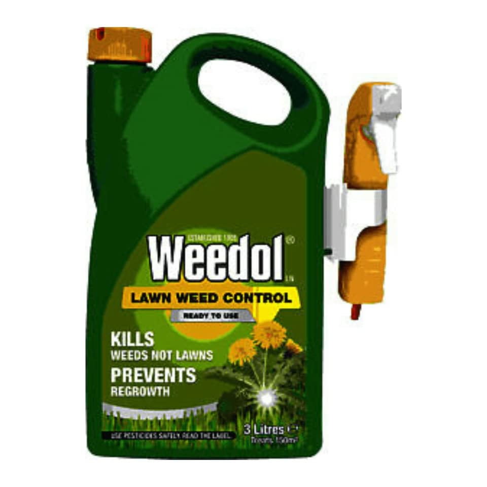 image 1 of Weedol Lawn Weedkiller Gun, 3L