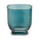 image 5 of Interiors by Premier Blue Glass Vase, Minimalist Flower Vase, Decorative Glass Vase in Curves, Small Flower Vase for Living Room | Blue