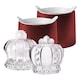 image 1 of Crown Ice Moulds - Set of 2 Silicone Reusable Large Ice Makers | Red | Red | One Size | 2