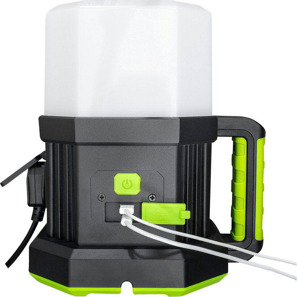 image 1 of Luceco Herculous Open Area Worklight 7150lm with UK Plug and Socket