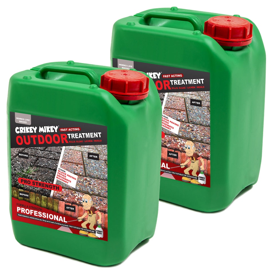 image 1 of ALGAE, LICHEN & MOULD Crikey Mikey Outdoor Treatment Professional 10L Top Up